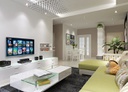 Modern minimalist living room