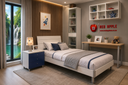 Single Bed R H-Board Excl Matt