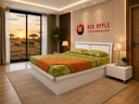 King Bed Excl. Mattress
