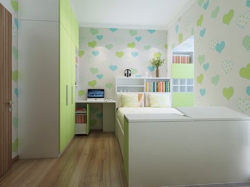Modern Simple Teenager Room DZQ028