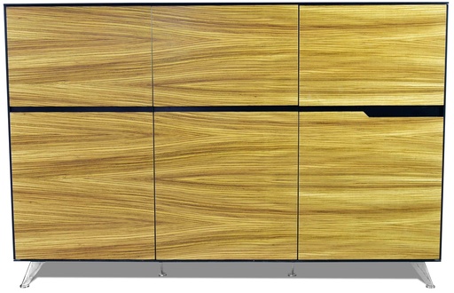 [1231892] Wood Top Retrieval Cabinet