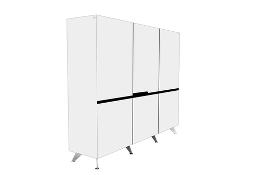 [1211566] Wood Top Retrieval Cabinet